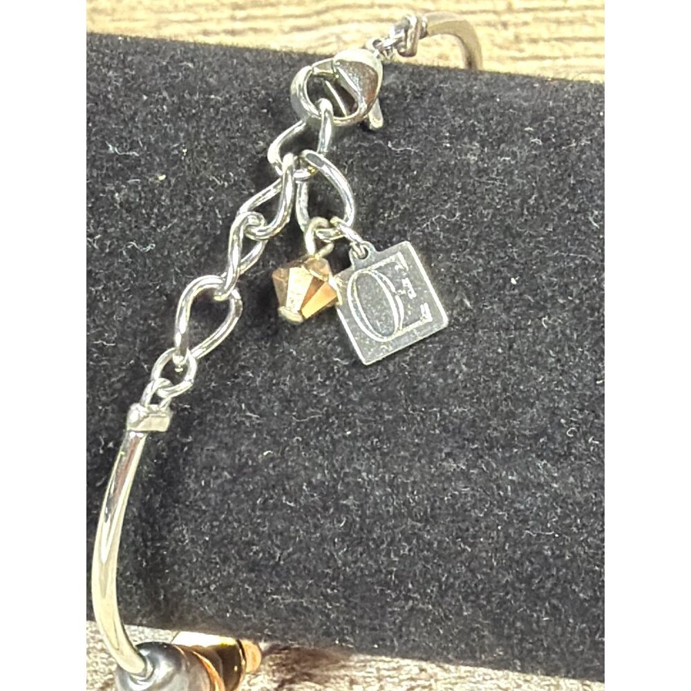 Coeur De Lion Rose Gold Hematite Crystal Bracelet Handmade Germany COA Gift Box - Picture 6 of 16